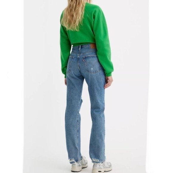 LEVI'S : 501 Original Fit Women's Jeans (Size: 24x30) NWT - Picture 4 of 12